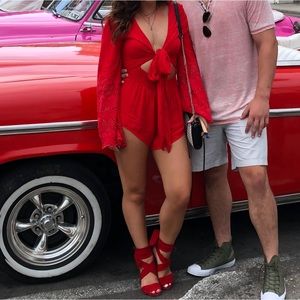 Red Romper
